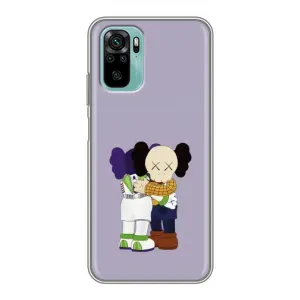 Чохли для Xiaomi Redmi Note 10 - Bearbrick Louis Vuitton (PREMIUMPrint) (Дружба Беарбрік)