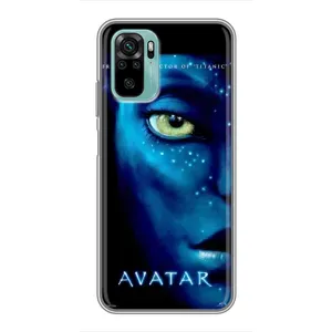 Чохли з фільму АВАТАР для Xiaomi Redmi Note 10 (AlphaPrint) (око Аватара)
