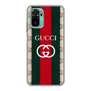 Чохли  GUCCI для Сяомі Редмі Нот 10 (AlphaPrint) (Gucci дизайн)