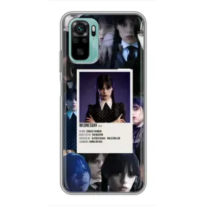 Чохли Венсдей на Xiaomi Redmi Note 10 Уенсдей (AlphaPrint) (колаж Венздей)