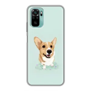 Чохли з собаками для Xiaomi Redmi Note 10 (VPrint) (Коргі)