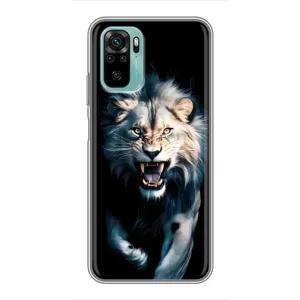 Чохол з принтом «Лев у темряві» для Xiaomi Redmi Note 10