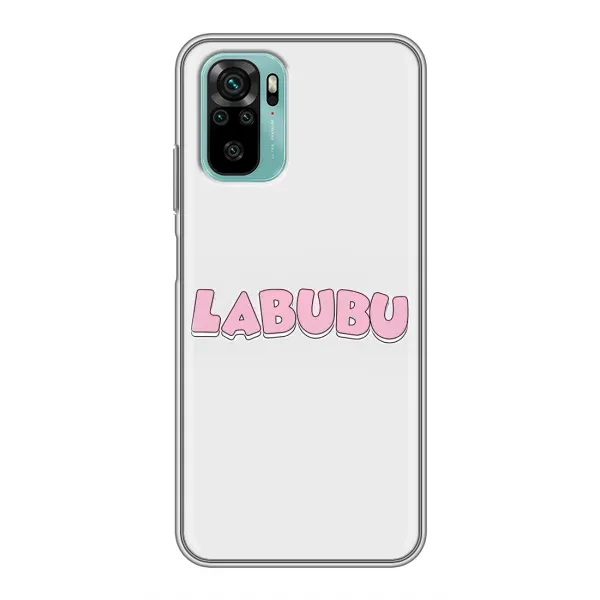 Чохол з принтом «Лого Лабубу» для Xiaomi Redmi Note 10 Чохол з принтом «Лого Лабубу» для Xiaomi Redmi Note 10