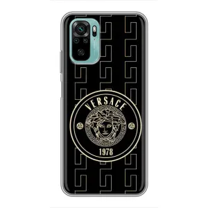 Чохли VERSACE для Сяомі Редмі Нот 10 (PREMIUMPrint) (Лого Версаче)