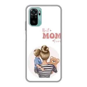 Чохли для мами на Xiaomi Redmi Note 10 (Мама і син)