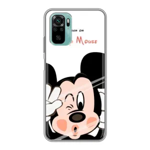 Міккі Маус чохол для Xiaomi Redmi Note 10 (AlphaPrint - Мультяшні) (Маус Міккі)