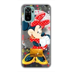 Чохол Disney Mouse Xiaomi Redmi Note 10 (PREMIUMPrint) (Minni з бантіком)