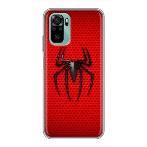 Чохол з людиною павуком для Xiaomi Redmi Note 10 - (AlphaPrint) (Павук Марвел)