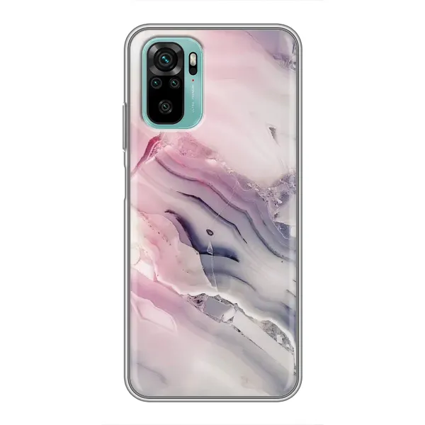 Чехол с принтом «Пурпурный Мрамор» для Xiaomi Redmi Note 10
