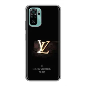Чохли Луі Вітон для Xiaomi Redmi Note 10 (AlphaPrint - LOUIS VUITTON) (ремінець LV)