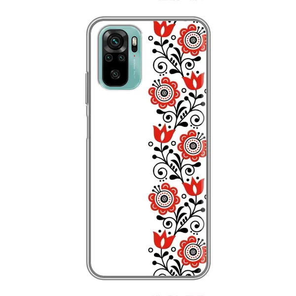 Чохол з принтом «Яскрава вишиванка» для Xiaomi Redmi Note 10