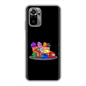 Чохли Амонг Ас для Xiaomi Redmi Note 10S (AlphaPrint) (Амонг-ас)