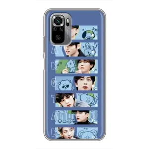 Чохли BTS для Xiaomi Redmi Note 10S (AlphaPrint) (Bangtan)