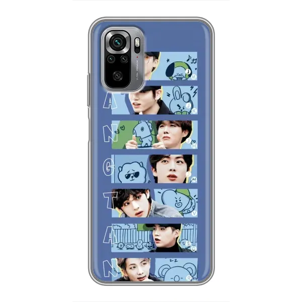 Чохол з принтом «Bangtan» для Xiaomi Redmi Note 10S Чохол з принтом «Bangtan» для Xiaomi Redmi Note 10S
