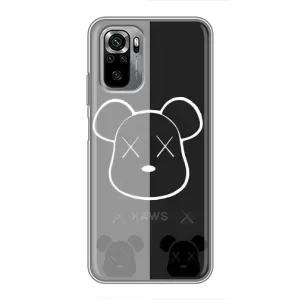 Чохли для Xiaomi Redmi Note 10S - Bearbrick Louis Vuitton (PREMIUMPrint) (БеарБрік очі)