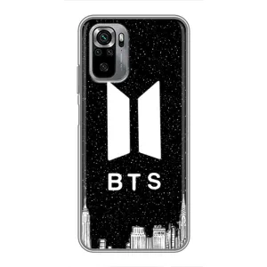 Чохли BTS для Xiaomi Redmi Note 10S (AlphaPrint) (БТС Лого)