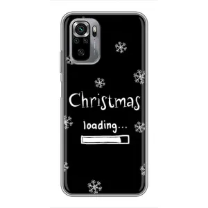 Різдвяні, Святкові Чохли для Сяомі Редмі Нот 10S (Christmas loading)