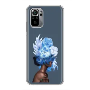 Чехлы (ART) Цветы на Xiaomi Redmi Note 10S (VPrint) (Квіти на голові)