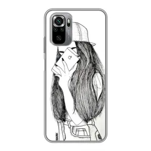 Чохол з друком для Xiaomi Redmi Note 10S - (Мода) (AlphaPrint) (Фото дівчини)