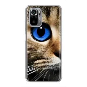 Чохли з Котиками для Xiaomi Redmi Note 10S (VPrint) (Око кота)