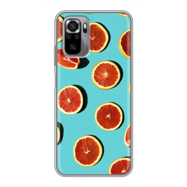 Чехол с принтом «Грейпфрут» для Xiaomi Redmi Note 10S