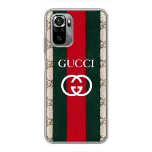 Чохли  GUCCI для Сяомі Редмі Нот 10S (AlphaPrint) (Gucci дизайн)