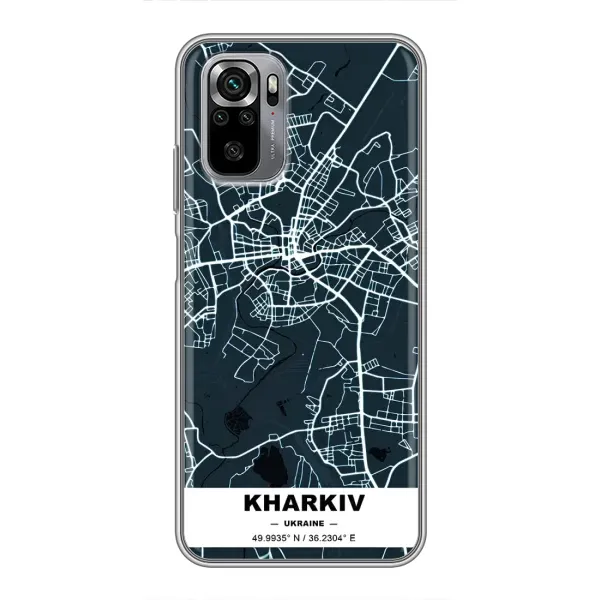 Чехол с принтом «Харьков» для Xiaomi Redmi Note 10S