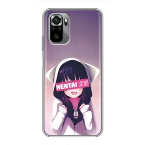 Чохли Персонажі Аніме Наруто для Xiaomi Redmi Note 10S (AlphaPrint) (Hentai chan)