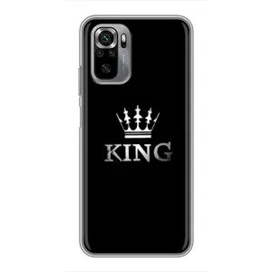 Чохол з Короною Сяомі Редмі Нот 10S - (AlphaPrint) (KING)