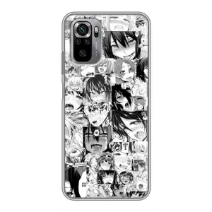 Анімешний чохол для Xiaomi Redmi Note 10S (Ahegao manga)