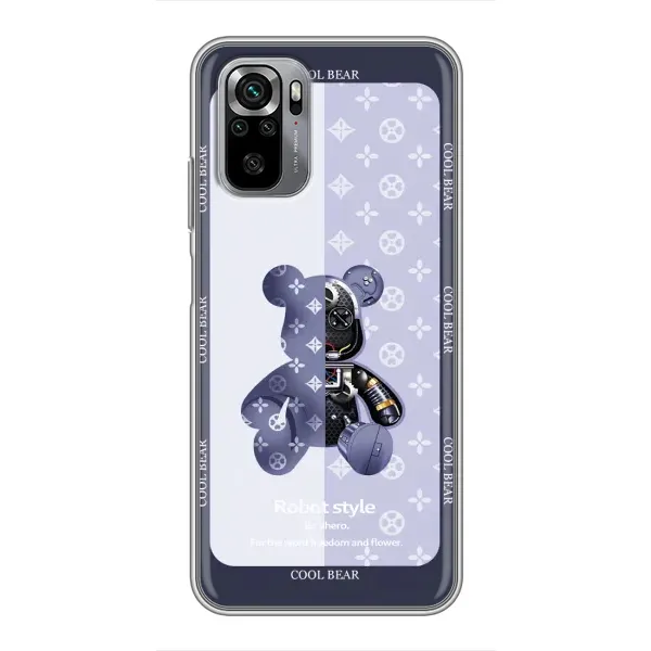 Чохол з принтом «Медведик LV» для Xiaomi Redmi Note 10S