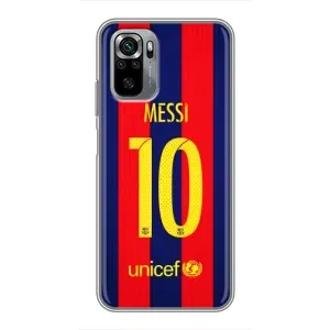 Чохли Мессі для Xiaomi Redmi Note 10S (AlphaPrint) (Messi Barca 10)