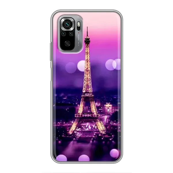 Чохол з принтом «Париж Башня» для Xiaomi Redmi Note 10S