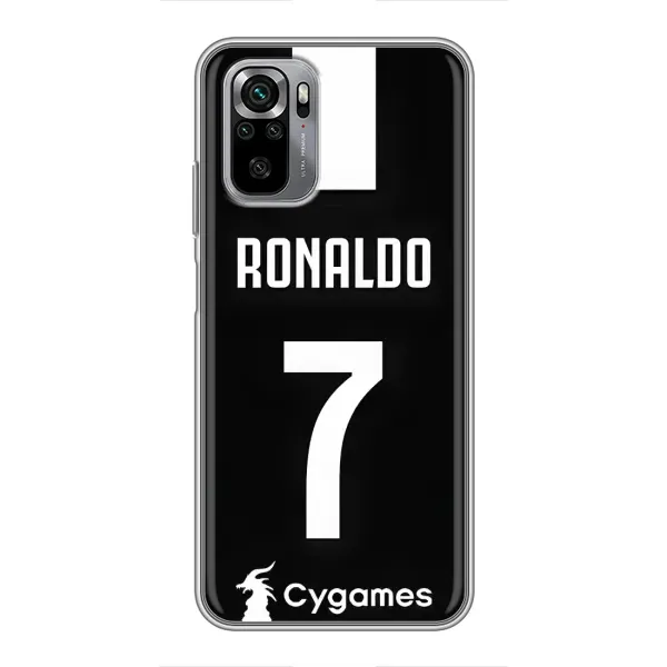 Чехол с принтом «RONALDO 7» для Xiaomi Redmi Note 10S Чехол с принтом «RONALDO 7» для Xiaomi Redmi Note 10S