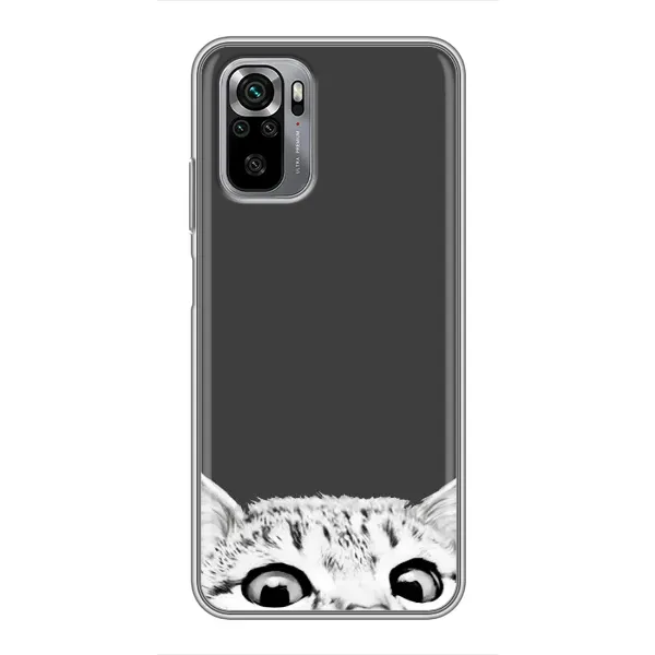 Чохол з принтом «Виглядає котик» для Xiaomi Redmi Note 10S Чохол з принтом «Виглядає котик» для Xiaomi Redmi Note 10S