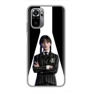 Чохли Венсдей на Xiaomi Redmi Note 10S Уенсдей (AlphaPrint) (W-Wednesday)