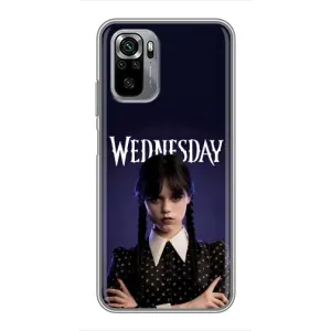 Чохли Венсдей на Xiaomi Redmi Note 10S Уенсдей (AlphaPrint) (Wednesday)
