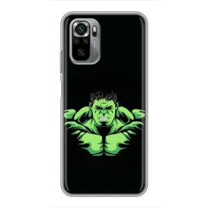 Чохли з героями Марвел Xiaomi Redmi Note 10S (VPrint) (Зелений Халк)