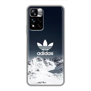 Чохли Адидас для Xiaomi Redmi Note 11 Pro Plus (AlphaPrint) (Адідас в горах)