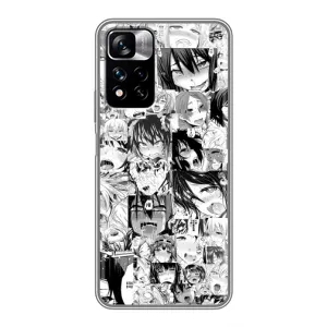 Чохли Персонажі Аніме Наруто для Xiaomi Redmi Note 11 Pro Plus (AlphaPrint) (Ahegao manga)