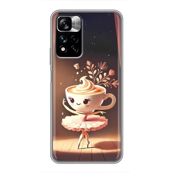 Чехол с принтом «Балерина капучина» для Xiaomi Redmi Note 11 Pro Plus Чехол с принтом «Балерина капучина» для Xiaomi Redmi Note 11 Pro Plus