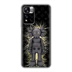 Чохли для Xiaomi Redmi Note 11 Pro Plus - Bearbrick Louis Vuitton (PREMIUMPrint) (Bearbrick LV)