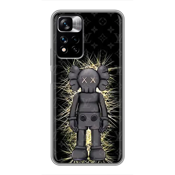 Чехол с принтом «Bearbrick LV» для Xiaomi Redmi Note 11 Pro Plus