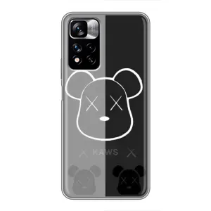 Чохли для Xiaomi Redmi Note 11 Pro Plus - Bearbrick Louis Vuitton (PREMIUMPrint) (БеарБрік очі)