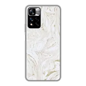Мраморний чехол на Xiaomi Redmi Note 11 Pro Plus (VPrint) (Білий мрамор)
