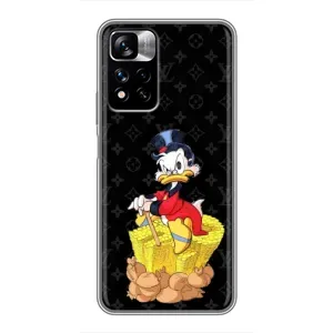 Чехли для Xiaomi Redmi Note 11 Pro Plus - Скрудж МакДак Louis Vuitton (PREMIUMPrint) (Богатство Макдака)