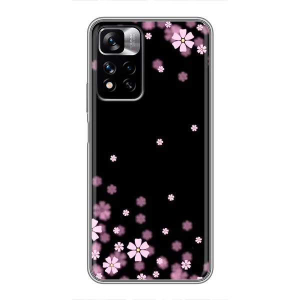 Чехол с принтом «Цветочки маленькие» для Xiaomi Redmi Note 11 Pro Plus