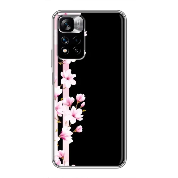 Чехол с принтом «Цветочки» для Xiaomi Redmi Note 11 Pro Plus