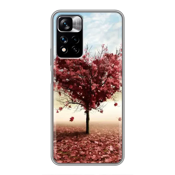 Чохол з принтом «Дерево серце» для Xiaomi Redmi Note 11 Pro Plus Чохол з принтом «Дерево серце» для Xiaomi Redmi Note 11 Pro Plus
