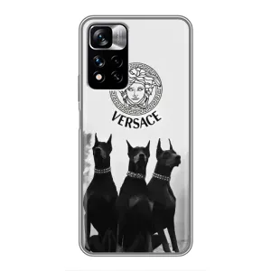 Чохли VERSACE для Сяомі Редми Ноут 11 Про Плюс (PREMIUMPrint) (Доберман Версаче)